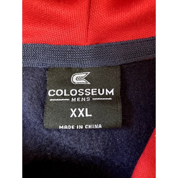 Ole Miss hoodie University of Mississippi Mens 2XL Rebels Blue College Football - Picture 2 of 7